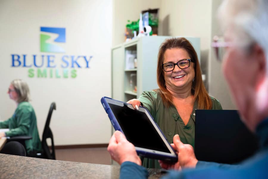 Dr. Robinson and the Blue Sky Smiles team