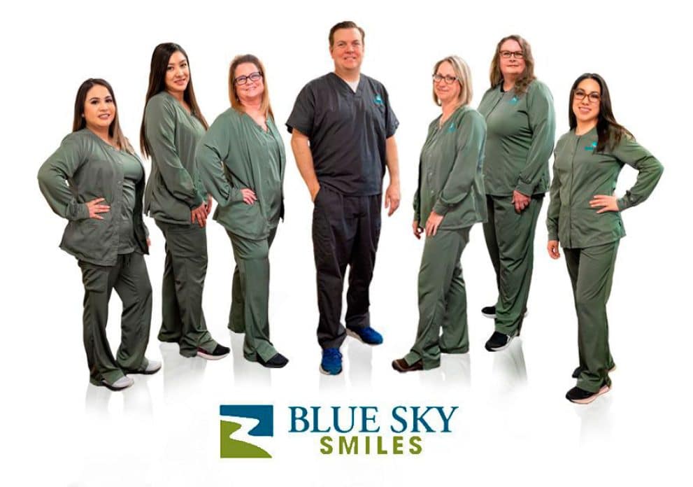 blue sky smiles dental team
